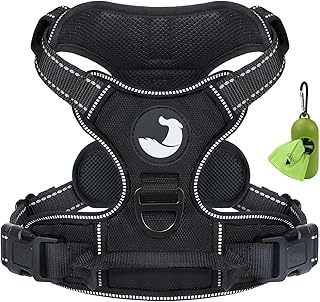 Joytale Harnais Chien Anti Traction Réfléchissant Attache Devant M